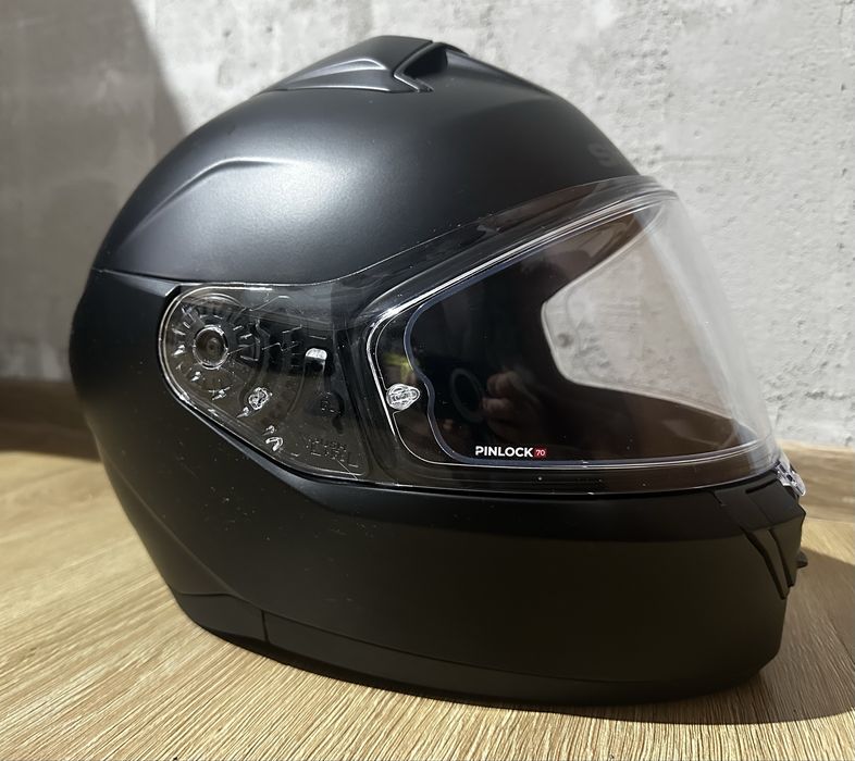 Kask motocyklowy Shark Ridill 2  black mat rozm. S 55-56 cm intercom