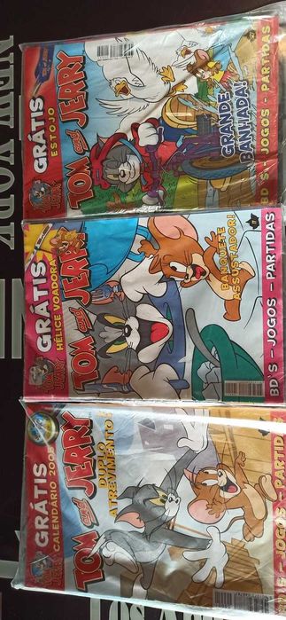 Revistas Tom & Jerry e EMPIRE