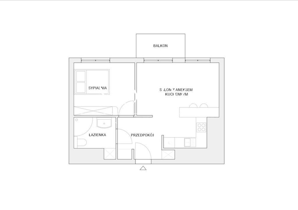 Top | 2 pokoje | ok. 45m² | C.H. Ster | Gumieńce