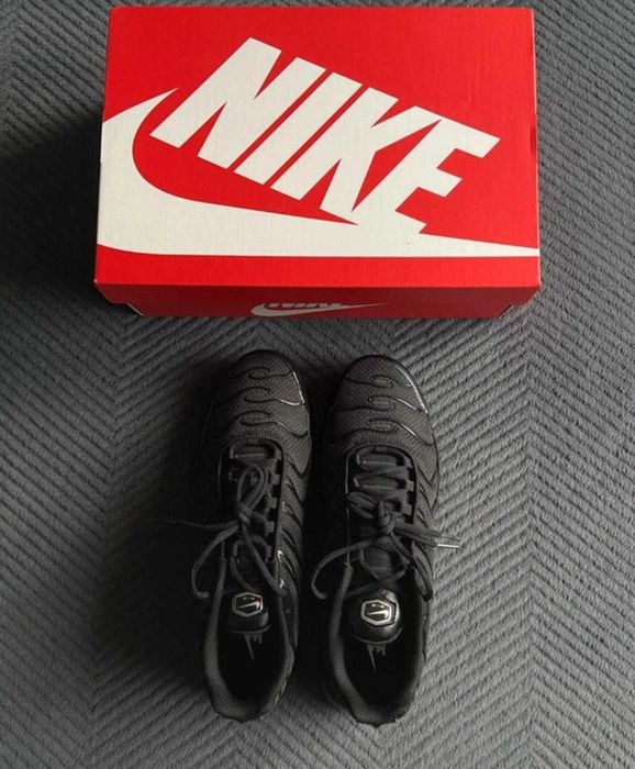 Buty Nike air max plus TN czarne meskie sneakersy