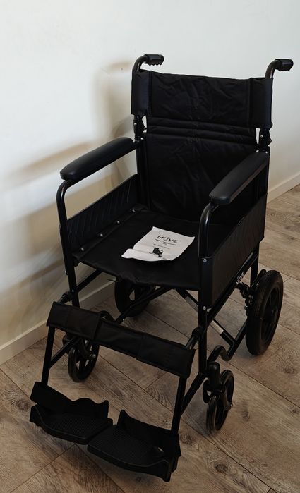 Wózek inwalidzki Muve Transit 45,5 cm - składany - Dorośli