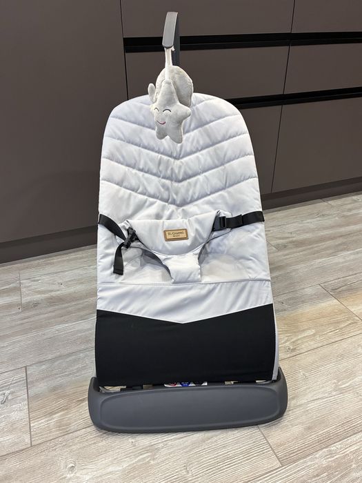 Боунсер, шезлонг для новонароджених EL KAMINO IZZI ME 1178-1 Grey