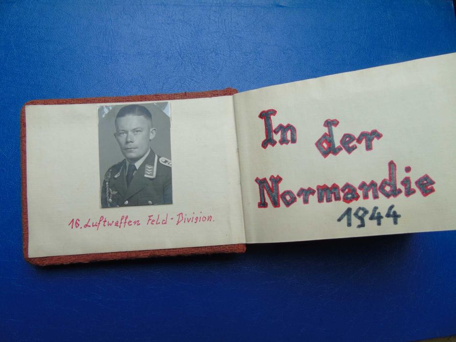 Album  Normandia  16 Luftwaffe Feld. Div.  1944 rok