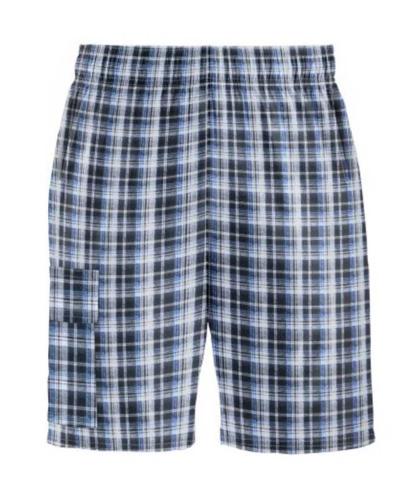 Dresowe spodenki męskie w kratę rozmiary od M do 8XL