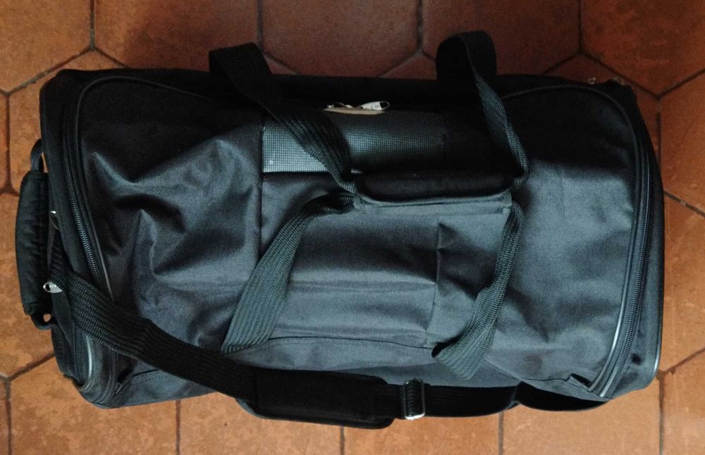 Saco de viagem com rodas e pega extensível