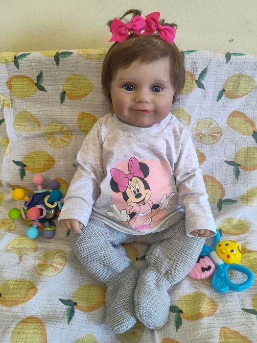 Кукла лялька пупс реборн Медді 50 см