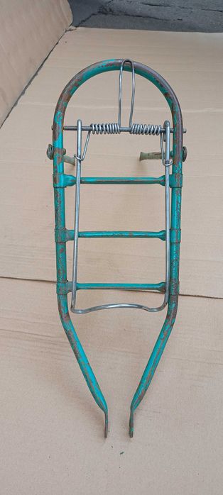 Rower Ukraina bagażnik Prl stary rower zabytkowy z epoki retro