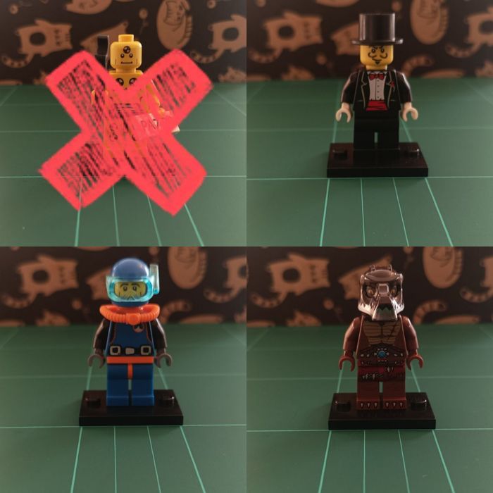 Мініфігурки LEGO Minifigures Seies 1, Chima, Star Wars.