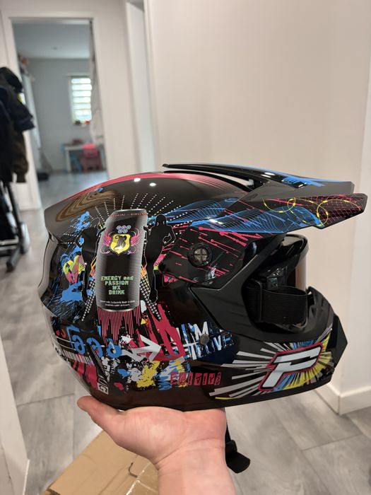 Kask cross quad hulajnoga