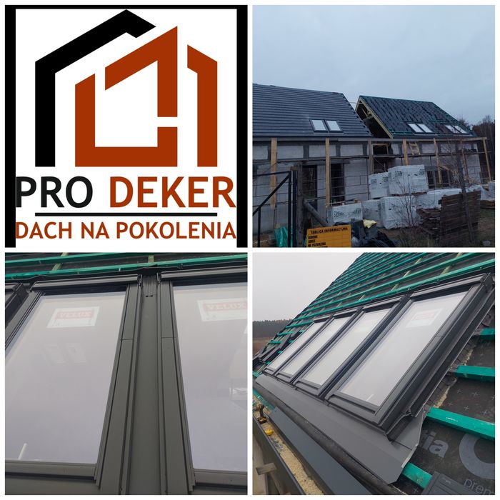 Dekarz /Cieśla / Serwis/ Demontaż eternitu / podbitka/ kominy /przecie