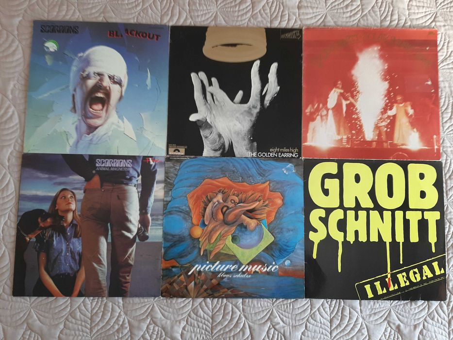 Scorpions - Klaus Schulze – Golden Earring – Grobschnitt  - Vinil LP