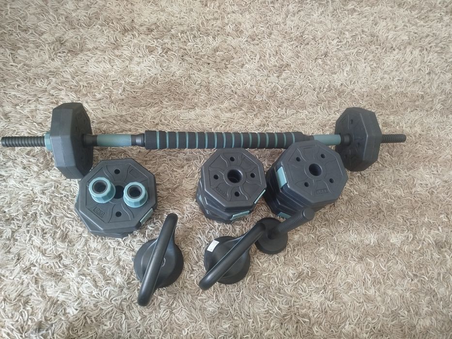 Sztanga hantle skręcane