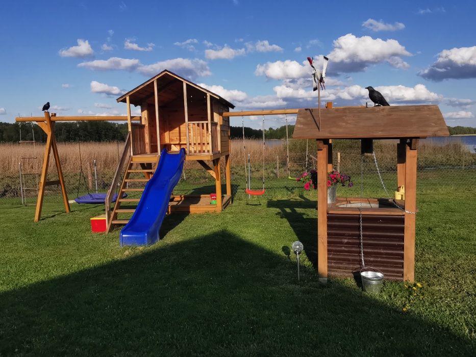 domki letniskowo-wypoczynkowe nad jeziorem i rzeką