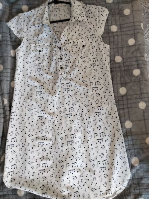 Новое платье в белом цвете