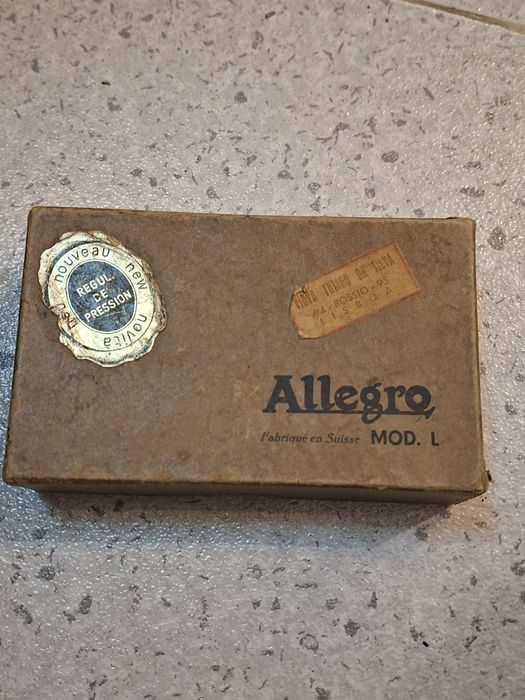 Maquina para afiar laminas de barbear marca Allegro Mod L