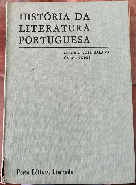 Livro Historia da Literatura Portugues