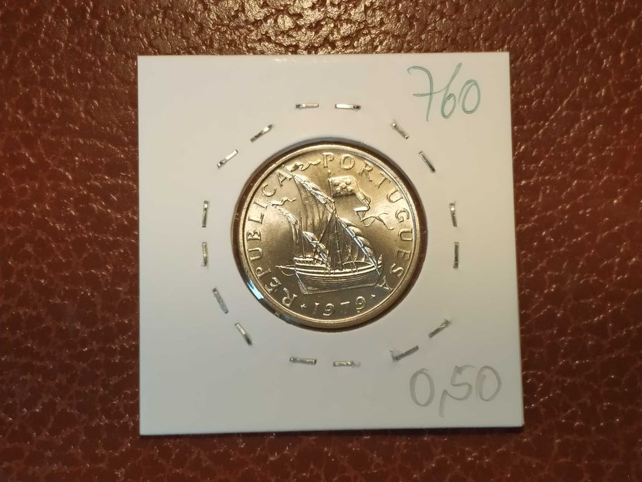 760 Moeda de 5 escudos de 1979 - Portugal