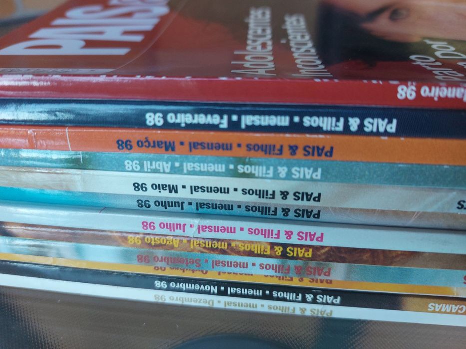 Revista pais e filhos Vendido ano 1998 de Jan a Dez