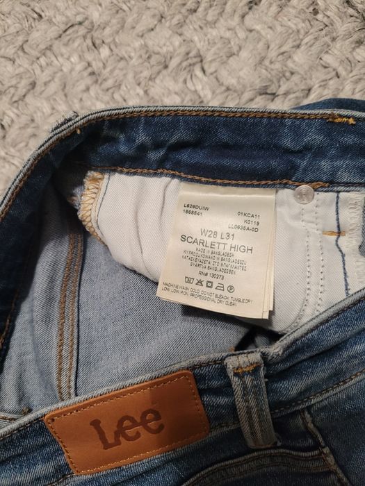 Jeansy Lee spodnie damskie