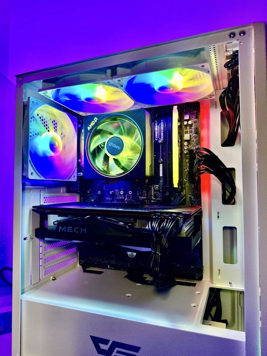 Komputer RX 6700 XT/RTX 3070 | R5 5600 | 16gb | rgb do grania msi