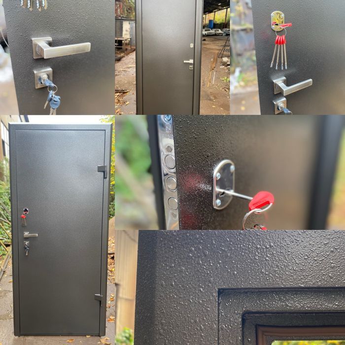 НОВЫЕ ВХОДНЫЕ метал двери по цене БУ тамбур кладовки