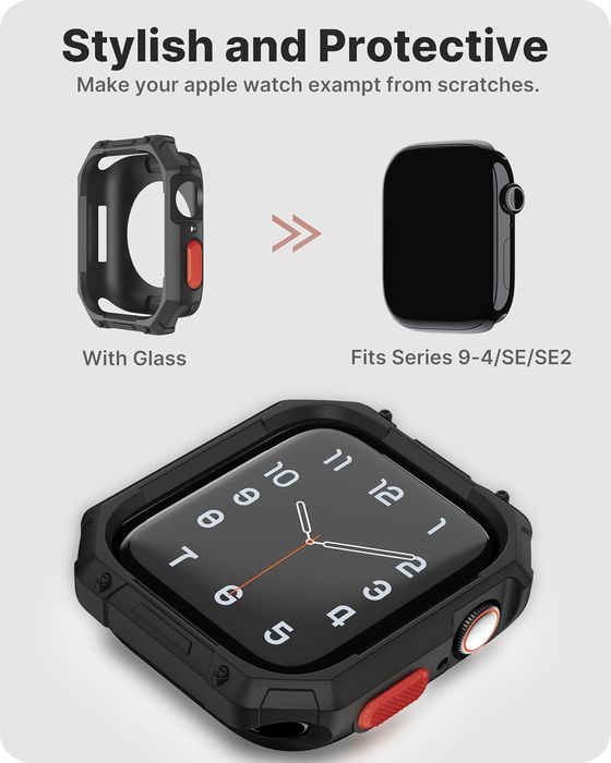 Ремінець fullmosa tpu оранжевий для apple watch 44/45мм