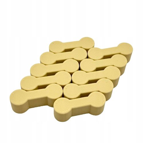 10x Łączników Do Torów Drewnianych W Kolorze Drewna Do Ikea Lidl