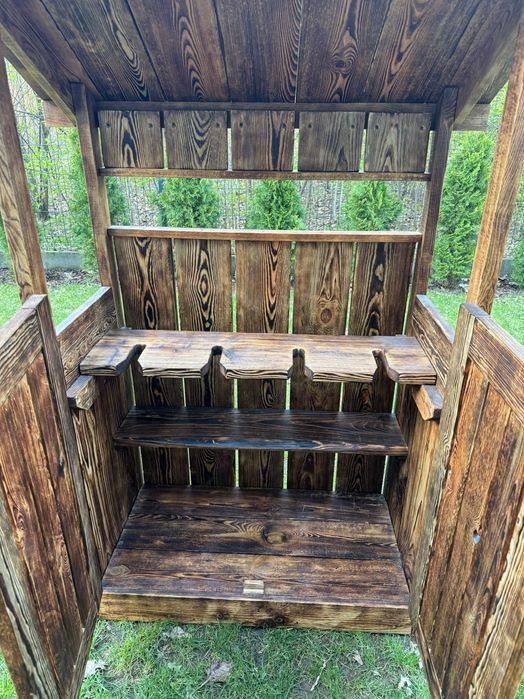 Stajnia HOBBY HORSE Duża 4 Stanowiska 146 cm x 102 cm x 55 cm