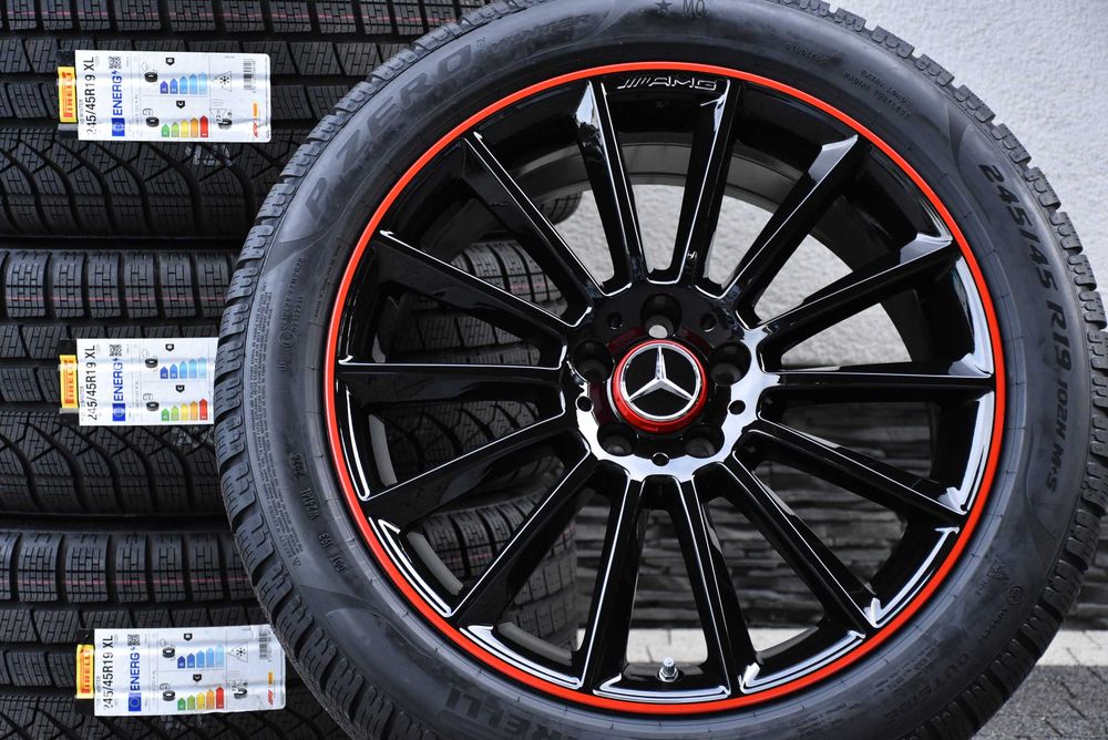Koła zimowe OEM Mercedes V KLASA W447 W448 VITO Tourer 19" NOWE Pirelli MO