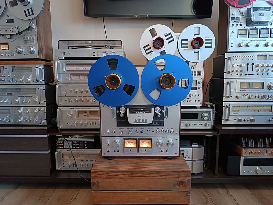 Magnetofon Szpulowy Akai GX 650d Piękny Vintage