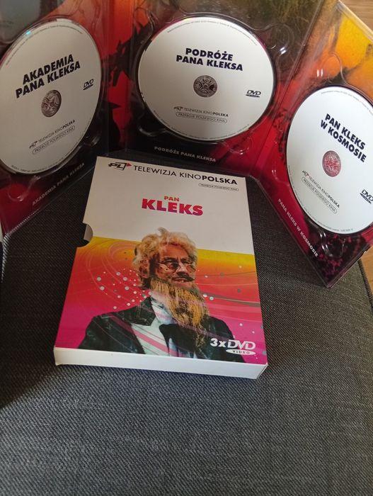 DVD - Kolekcja Pan Kleks BOX 3xDVD | Trylogia Kino Polska | Stan Bardzo Dobry