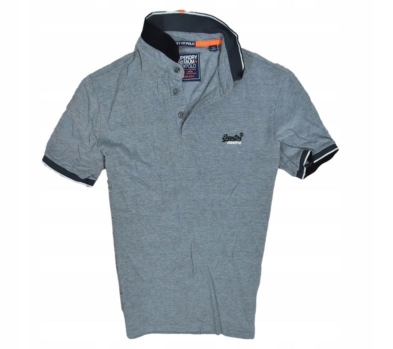 Superdry City Fit Polo Koszulka Polo Męska L