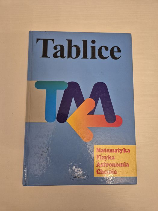 Tablice Matematyka, Fizyka, Astronomia, Chemia