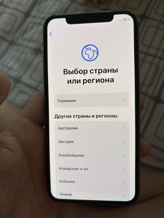 iPhone X без коробки
