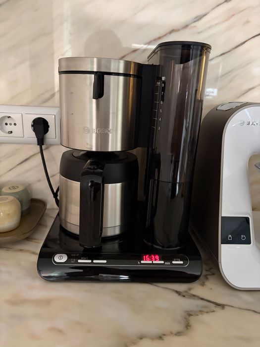 Máquina Café Filtro Bosch Styline TKA8A683 Inox