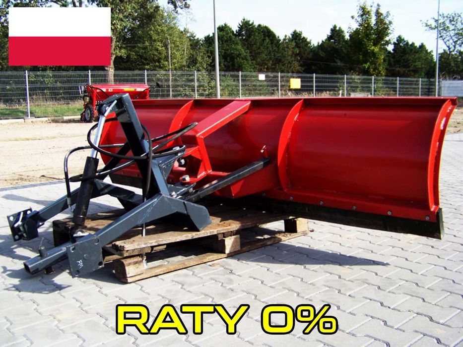 Pług Śnieżny na przód ciągnika Ursus C360 C330 T25 raty transport