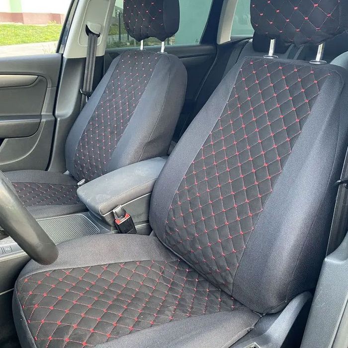 Чохли на сидіння, універсальні авточохли, екошкіра еластична