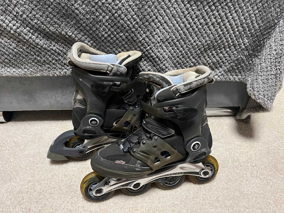 Rolki K2 Spire XP ExoTech Aluminium ABEC7 r 39 25cm