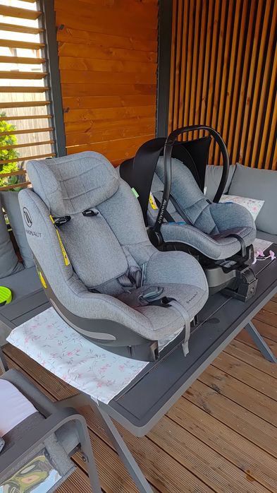 Komplet fotelików samochodowych Avionaut – Pixel + AeroFIX + baza ISOFIX