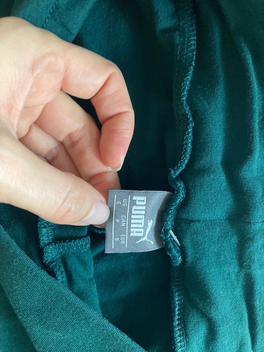 Legginsy puma zielone damskie