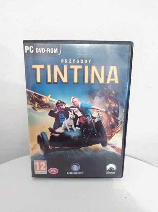 gra Przygody tintina na komputery PC na płycie CD