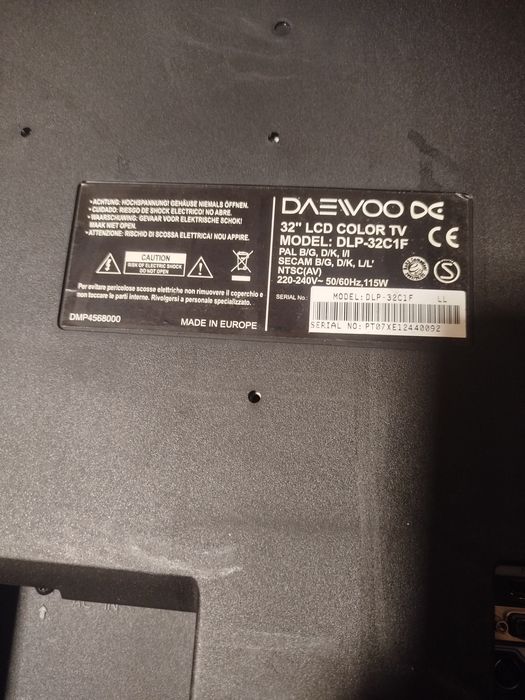 Tv DAEIVOO avariada