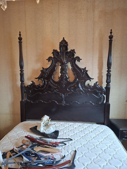 Cama estilo D. José