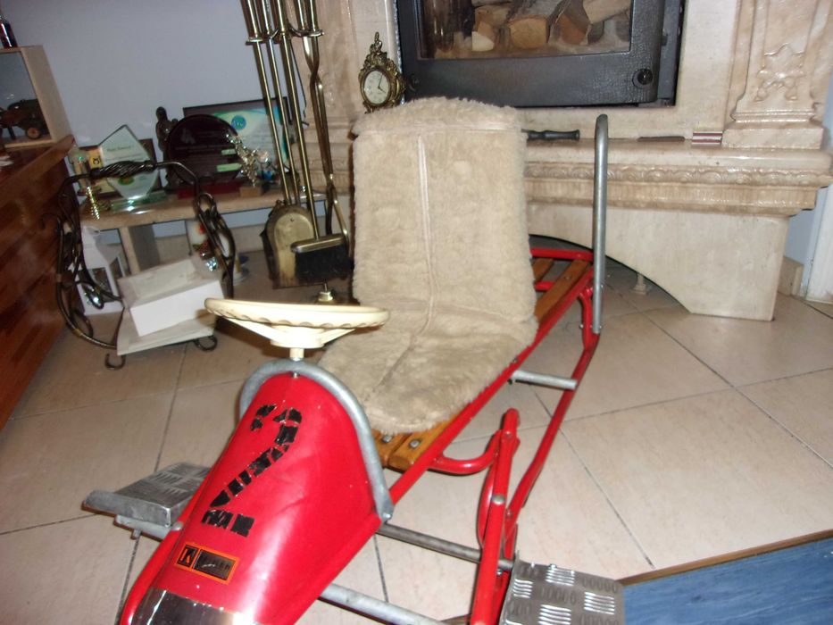 saneczki dla dzieci z kierownica  ketler unikat