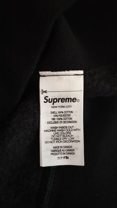Bluza Supreme Black Box logo rozmiar L