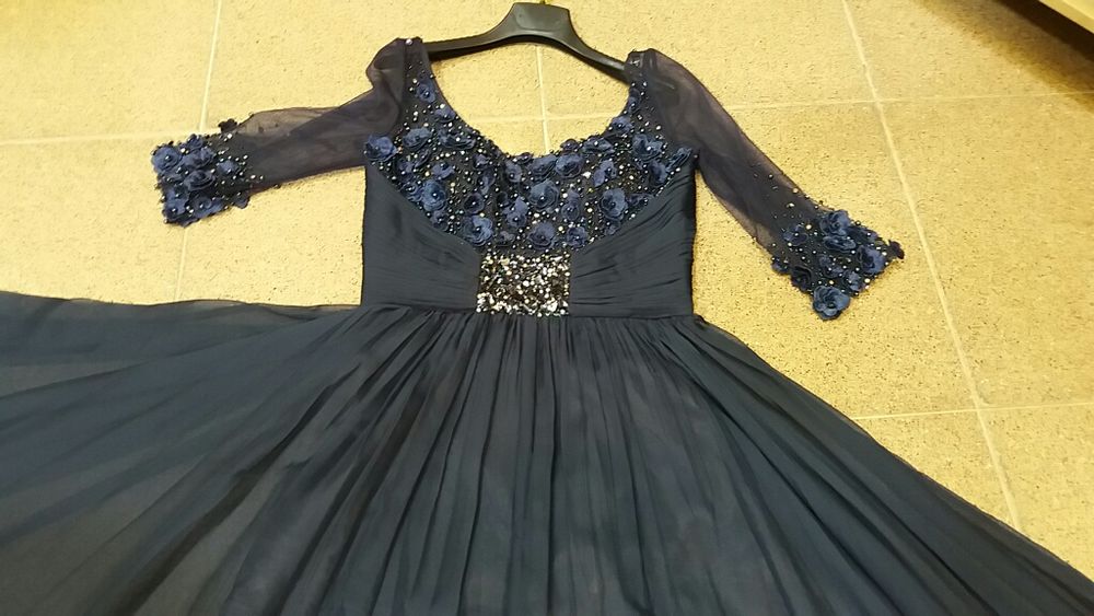 Vestido comprido de cerimônia