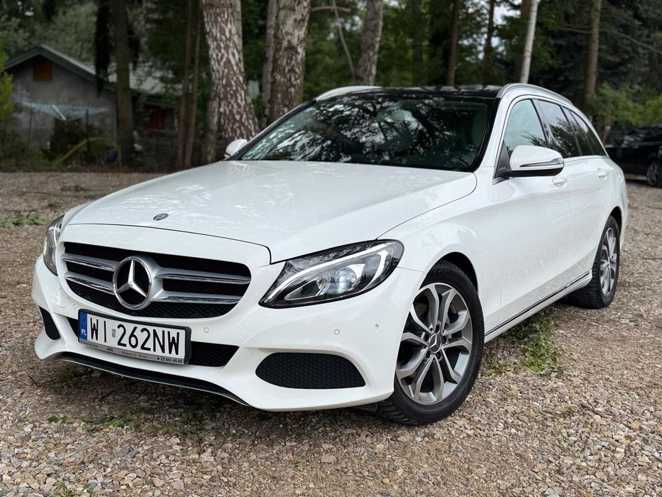 Mercedes-Benz Klasa C Mercedes Klasa C C200 D 2016 Zadbany Jasne wnętrze Szyber dach