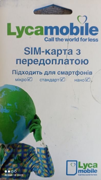 Сім-карта Lycamobile