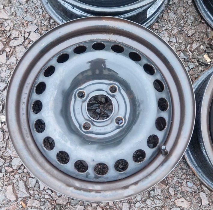 Felgi stalowe Opel Karl 4x100 5Jx14 IS38 TPMS Kpl.