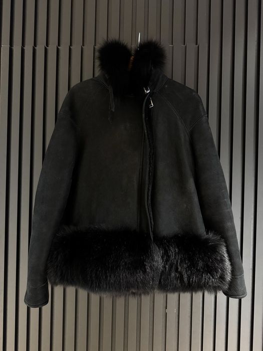 Sprzedam kozuch z wszytym lisem